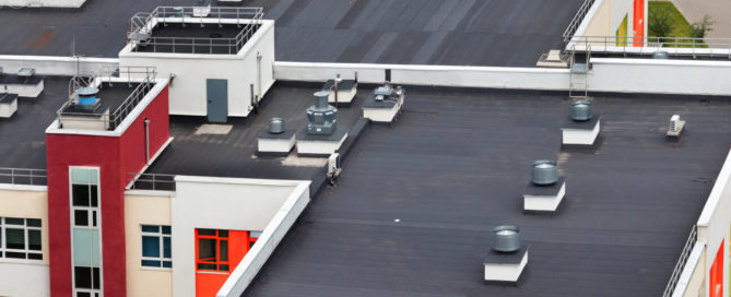 types of flat roofs