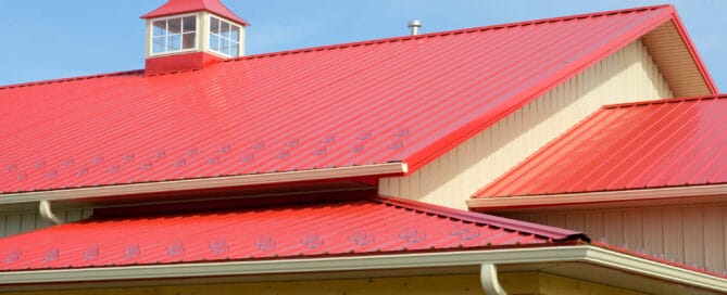 metal vs. built-up roofing