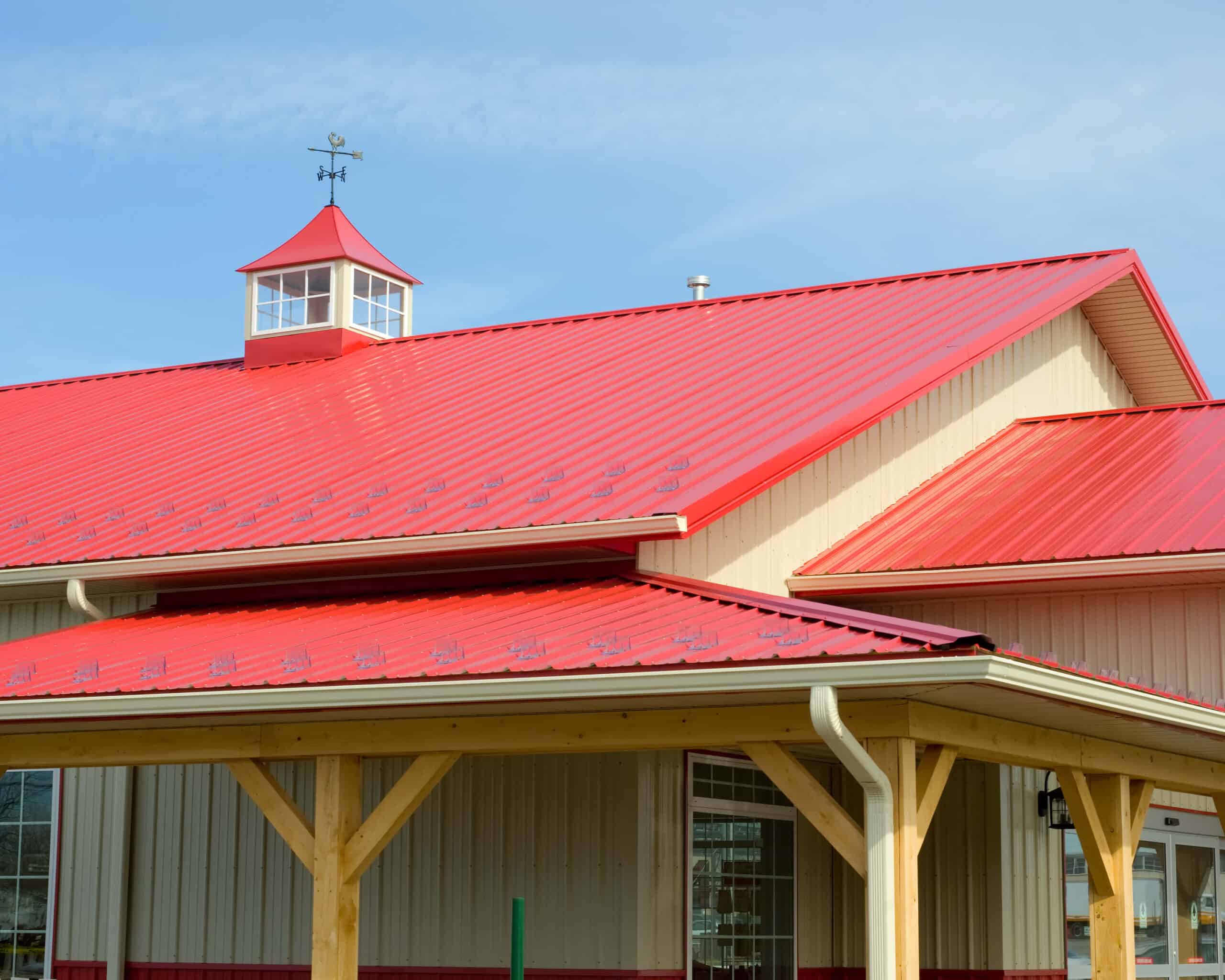 metal vs. built-up roofing